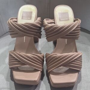 Dolce Vita Women's Brown Strappy Heels